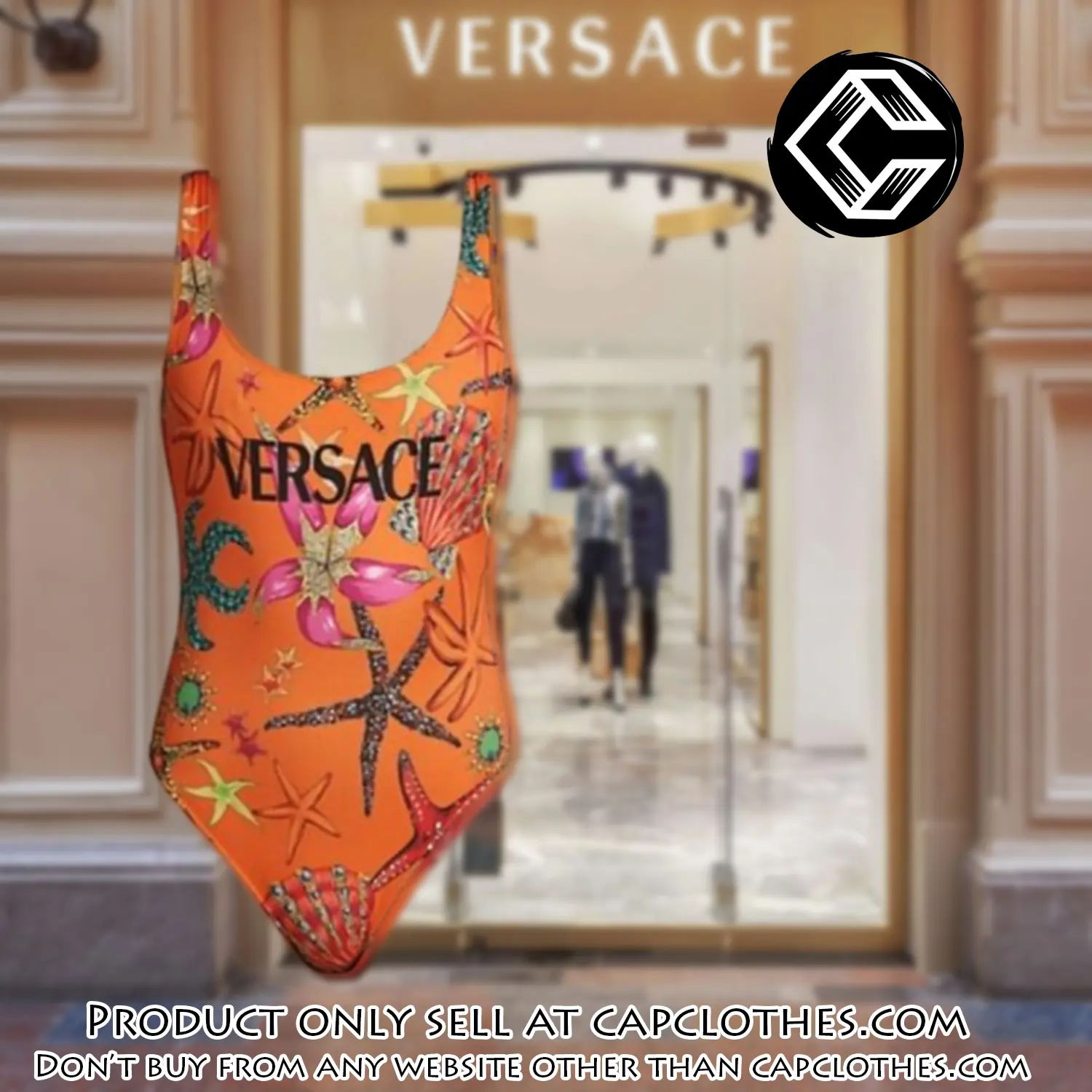 Versace swimwear beachwear one piece swimsuit osw1076 cc1709213